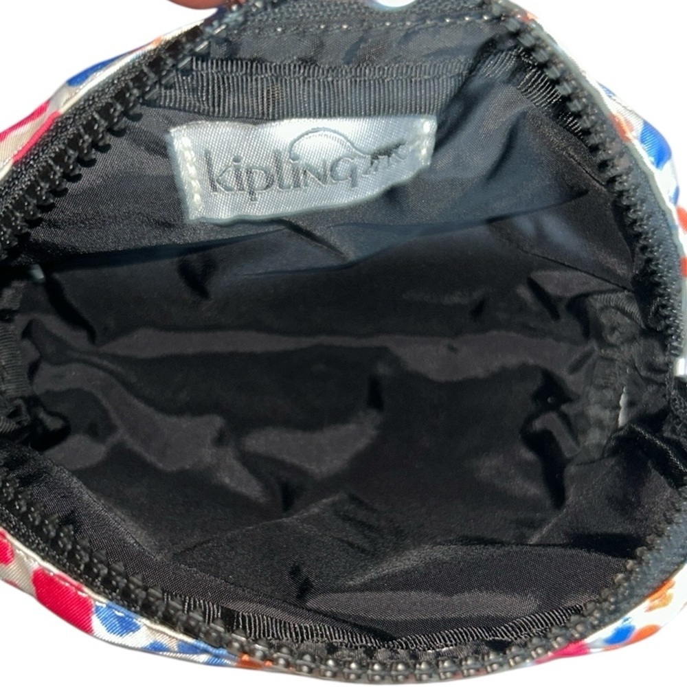Kipling Multicolor Geo Print Nylon Mini Pouch - Picture 9 of 10